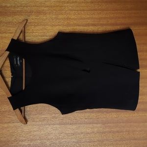 rW&CO black peplum top